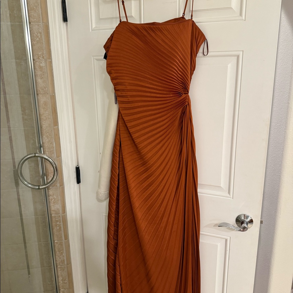 A.L.C. Layla Pleated Gown - Picture 5 of 7
